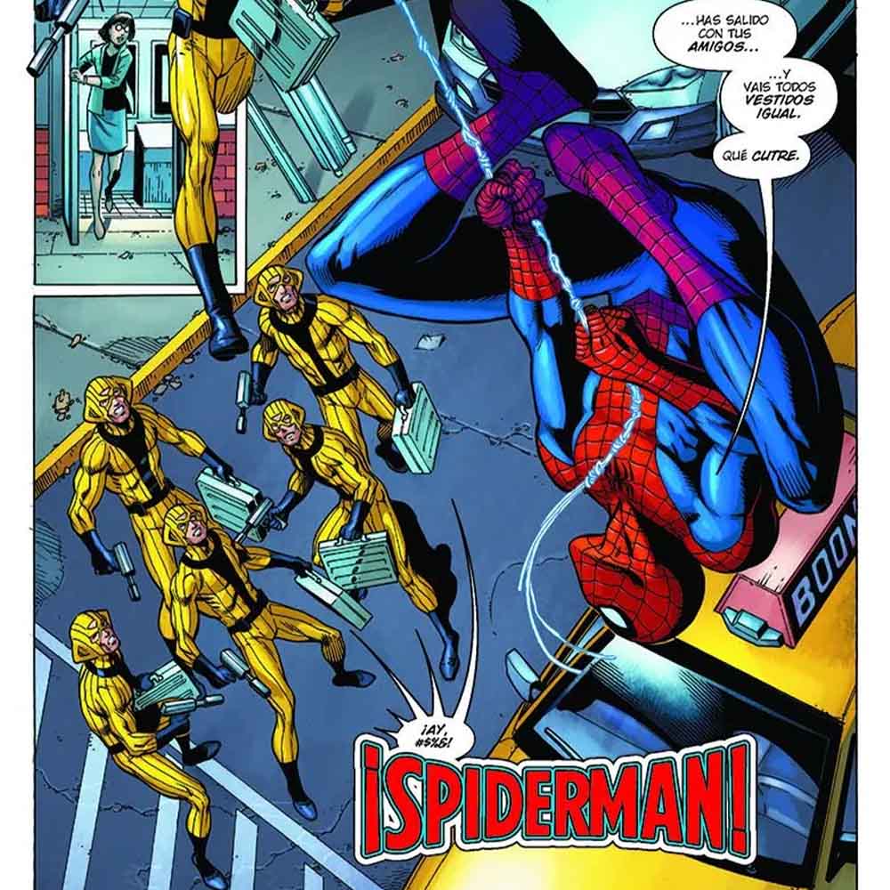 Spiderman contra espejismo en el Spiderman Superior 1