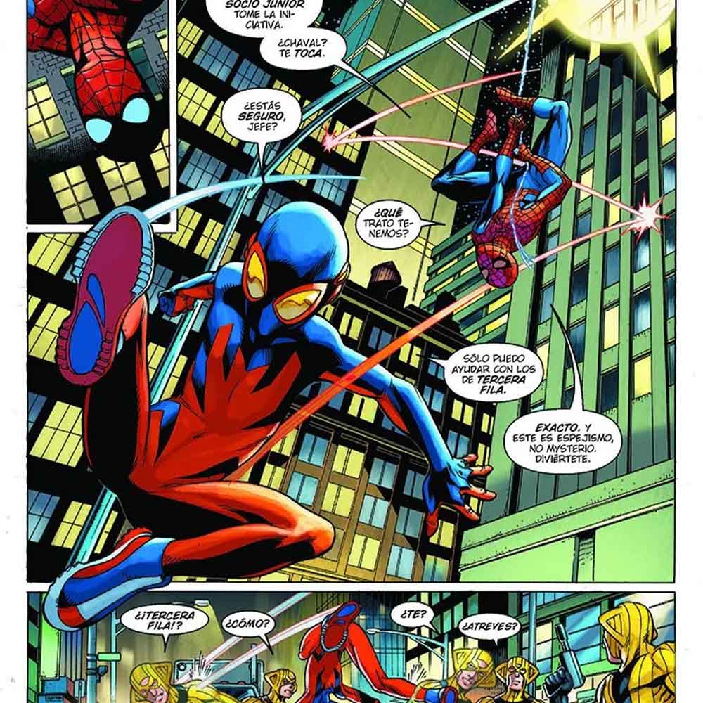 Spiderman y Spider-Boy en el en el Spiderman Superior 1