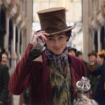 Timothée Chalamet como Willy Wonka