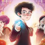 Portada nueva edición Harry Potter y la piedra filosofal, de J. K. Rowling e ilustraciones de Xavier Bonet