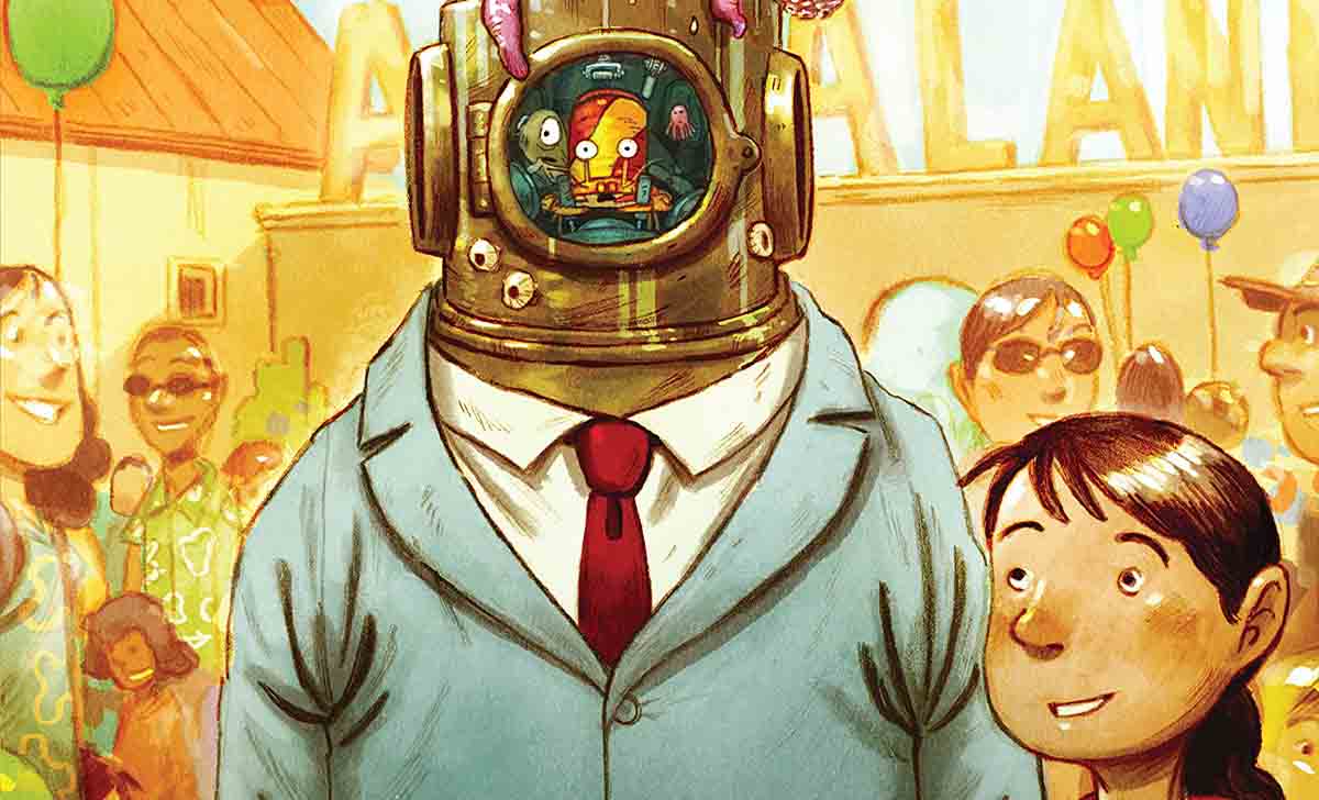 Portada de El aquanauta de Dan Santat