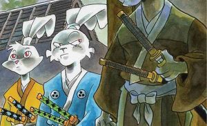Usagi Yojimbo y su primo en Encrucijada