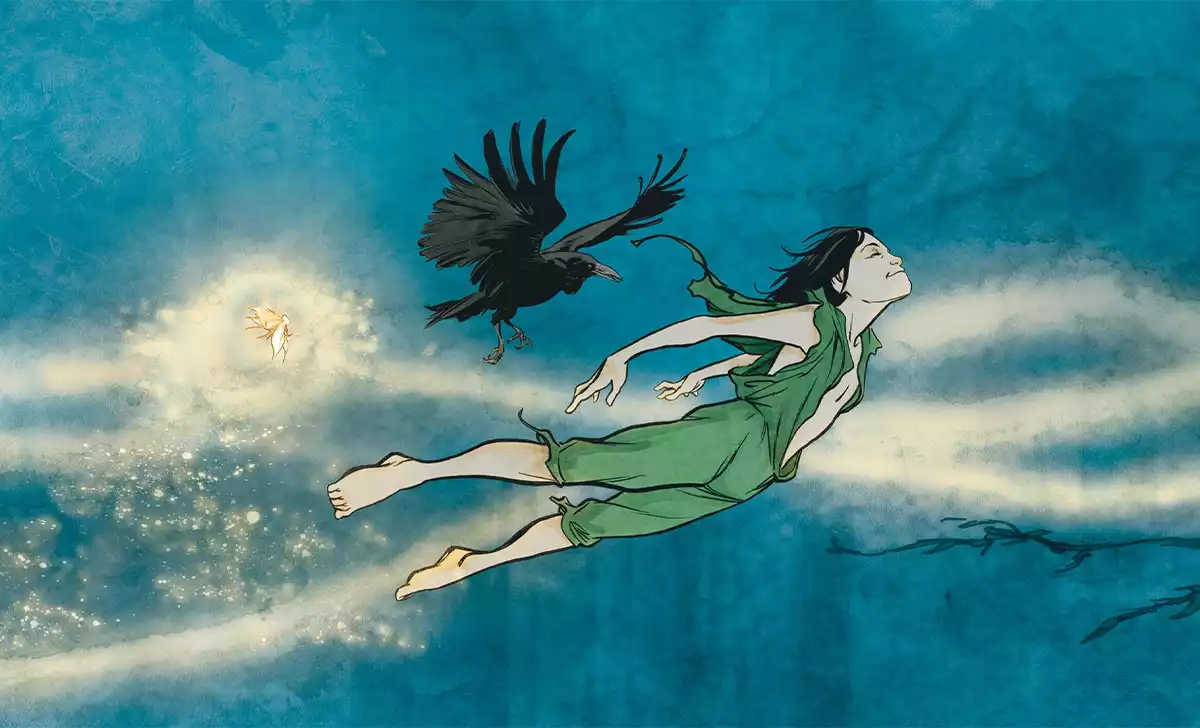 El evocador Peter Pan de José Luis Munuera. Créditos: Astiberri/Dargaud/Lombard