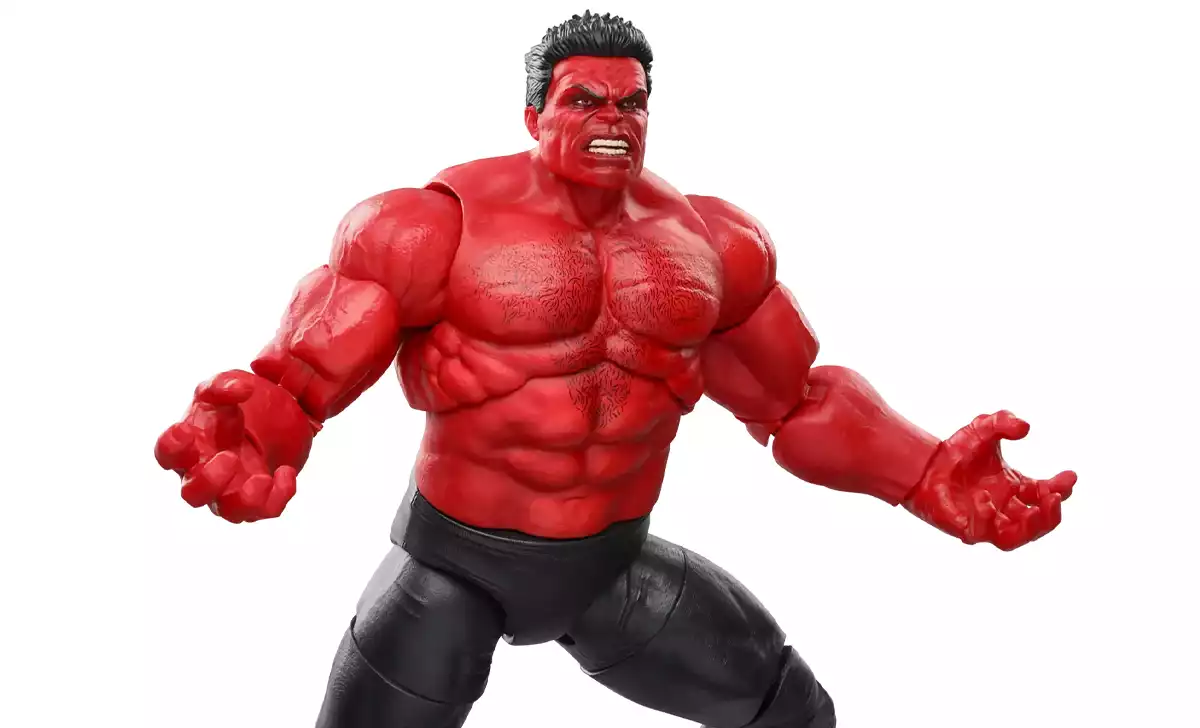 Hulk Rojo de Marvel Legends. Créditos: Hasbro Pulse