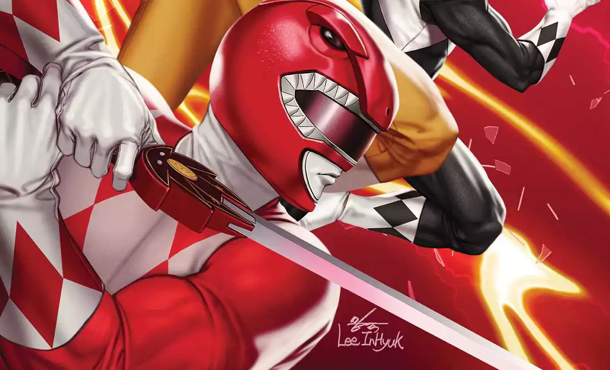 Los Power Rangers en cómic. Créditos: Image/Moztros
