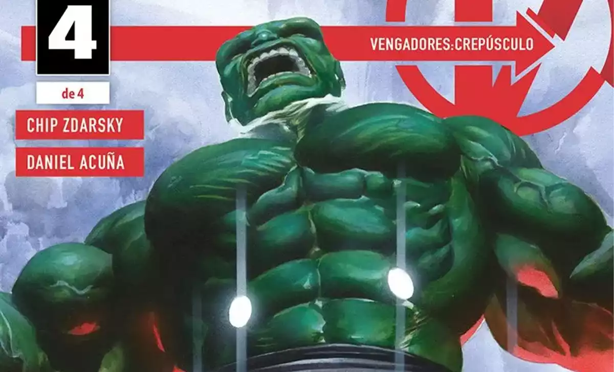Portada de Vengadores: Crepúsculo 4. Créditos: Marvel/Panini