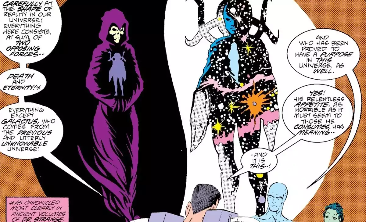 Muerte y Eternidad. Créditos: Marvel