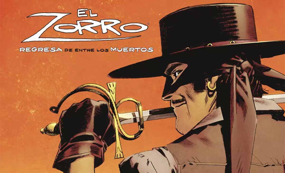 El Zorro regresa de entre los muertos. Créditos: Norma Editorial