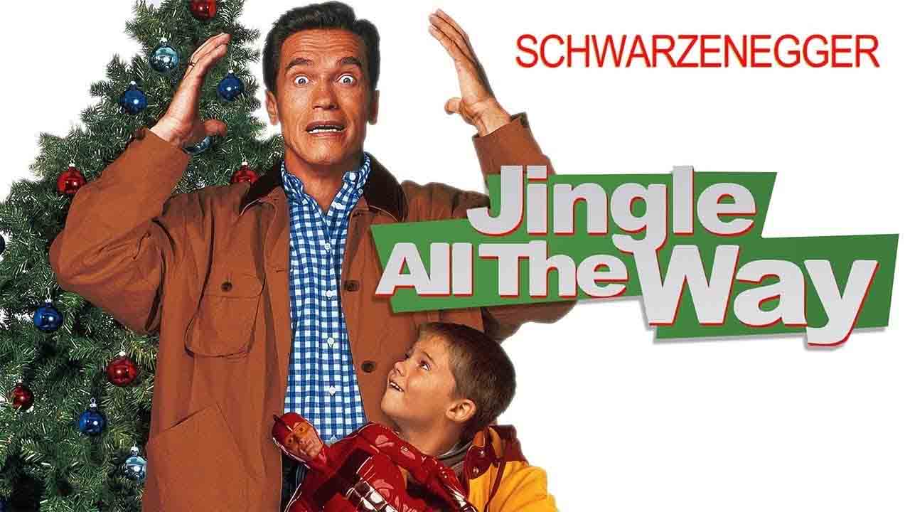 Cartel promocional de 'Un padre en apuros' (Título original: 'Jingle All The Way'). Créditos: 20th Century Fox