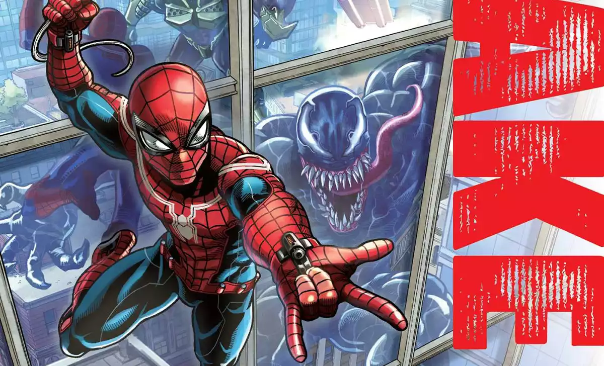 Portada de Fake Red. Créditos: Panini/Marvel