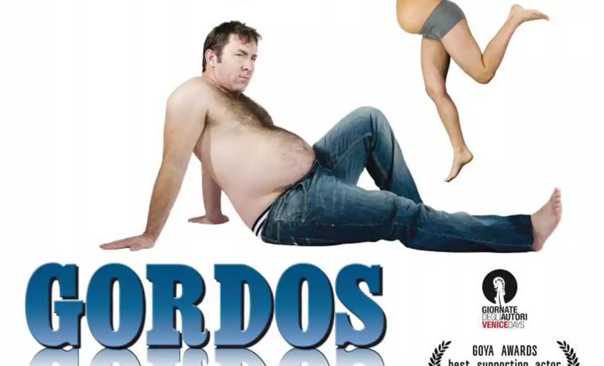 Poster de la película Gordos. Créditos: Asir Productions