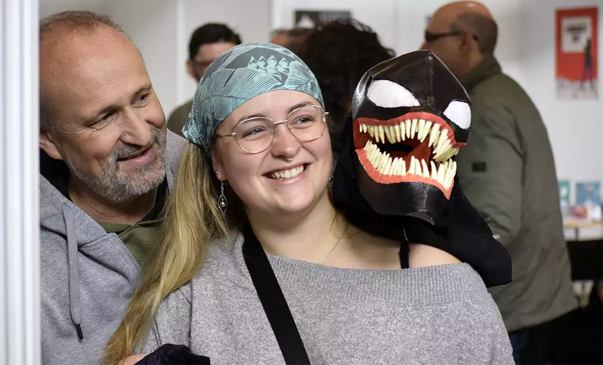 Asistentes al Salón del cómic de Zaragoza. Créditos: Doc Pastor/Marta Beren/docpastor.com-Amamos la Cultura Pop
