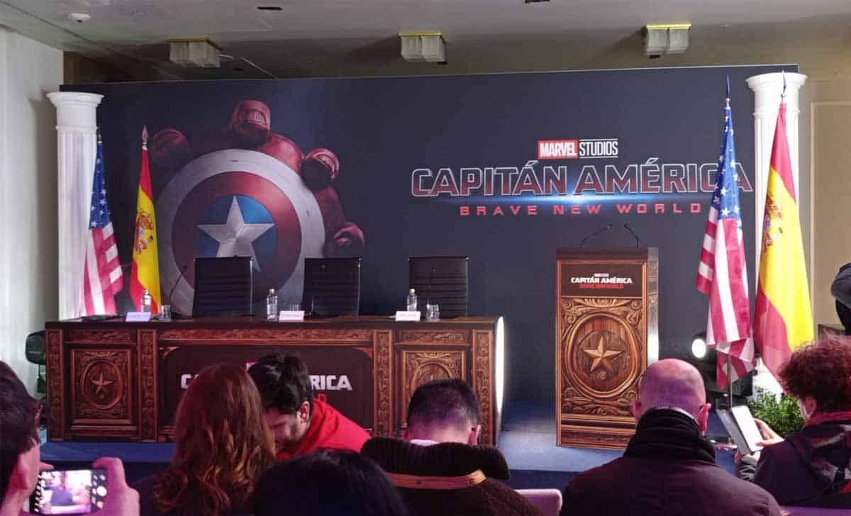 Rueda de prensa de Capitán América: Brave New World. Créditos: Paco Silva.
