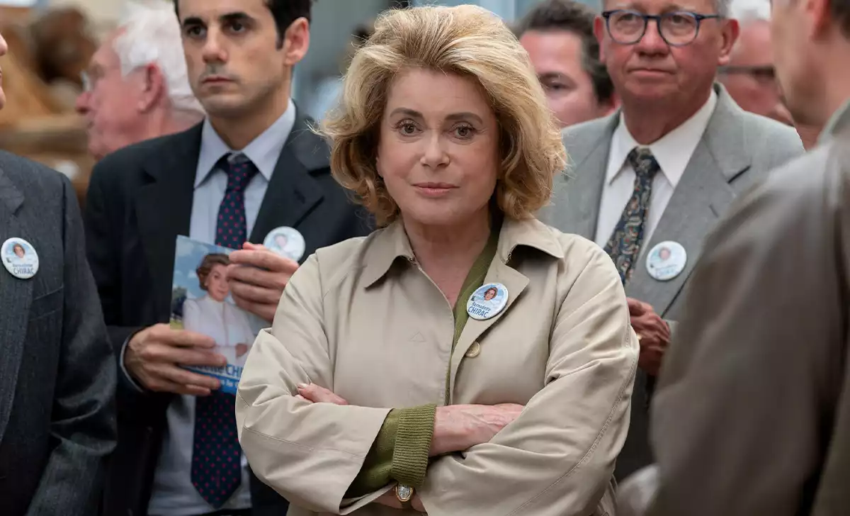 La protagonista de La mujer del presidente. Créditos: Ver Cine/ Divisa