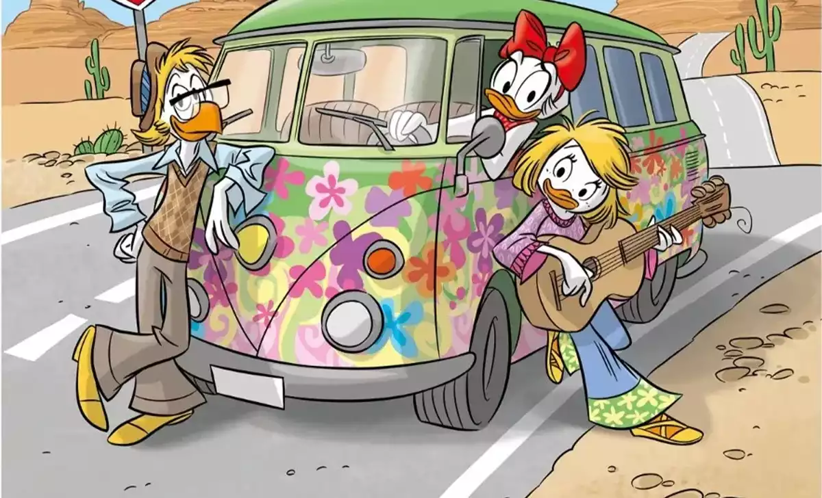 Portada de Ducks on the Road. Créditos: Panini