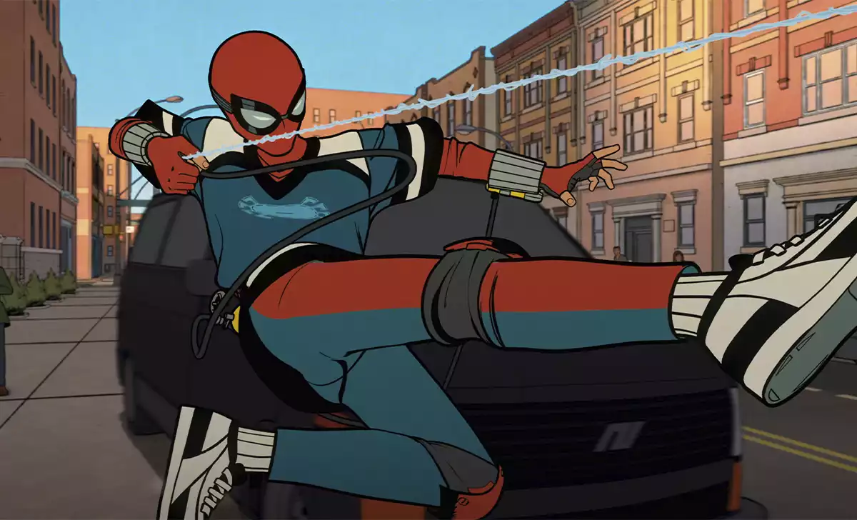Spiderman en Tu amigo y vecino Spider-Man. Créditos: Disney +