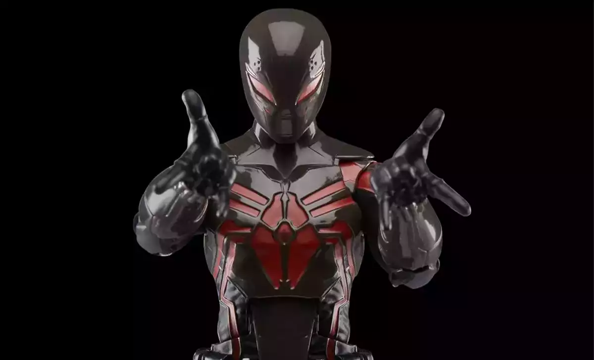 El Spider-Man de Miles Morales en Marvel Legends. Créditos: Hasbro Pulse