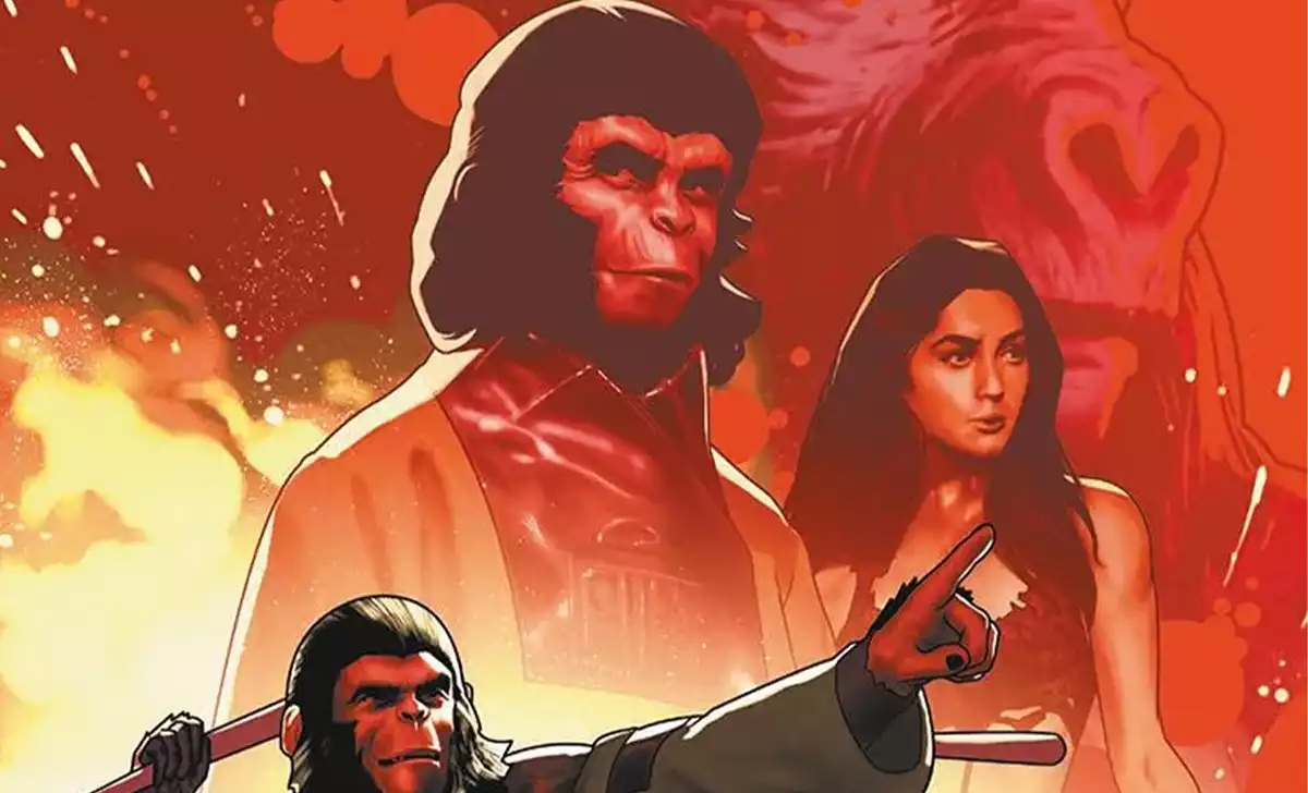 Los personajes clásicos de El planeta de los simios están de vuelta. Créditos: Panini Comics