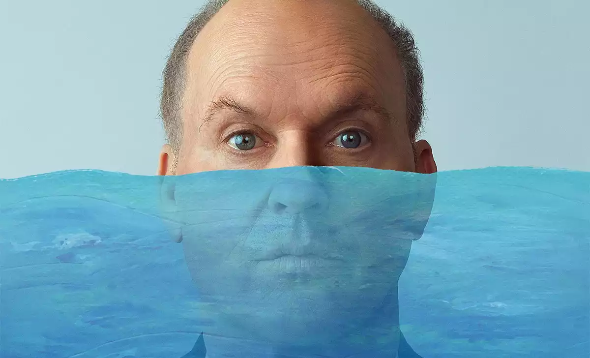 Michael Keaton en Con el agua al cuello. Créditos: DeAPlaneta