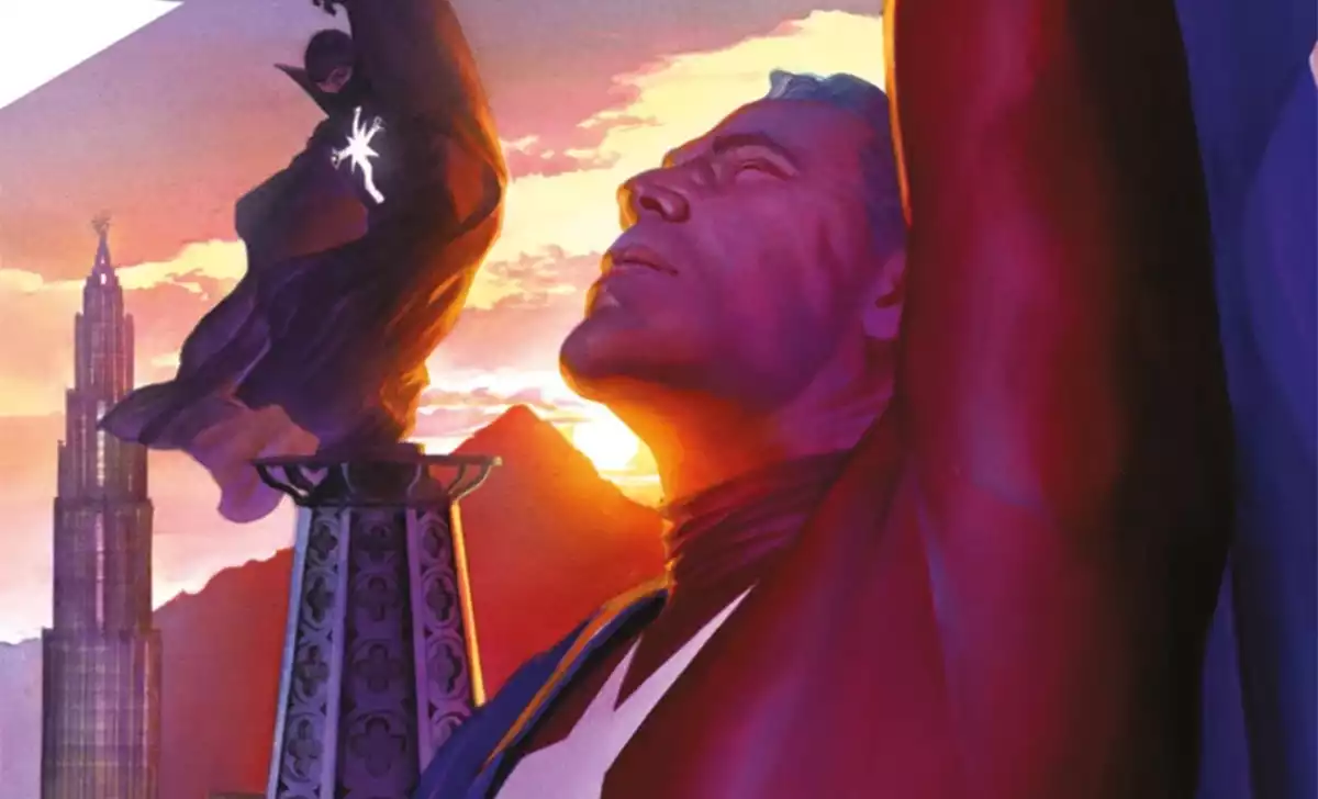 Portada del tomo recopilatorio de Astro City. Créditos: Planeta Cómic
