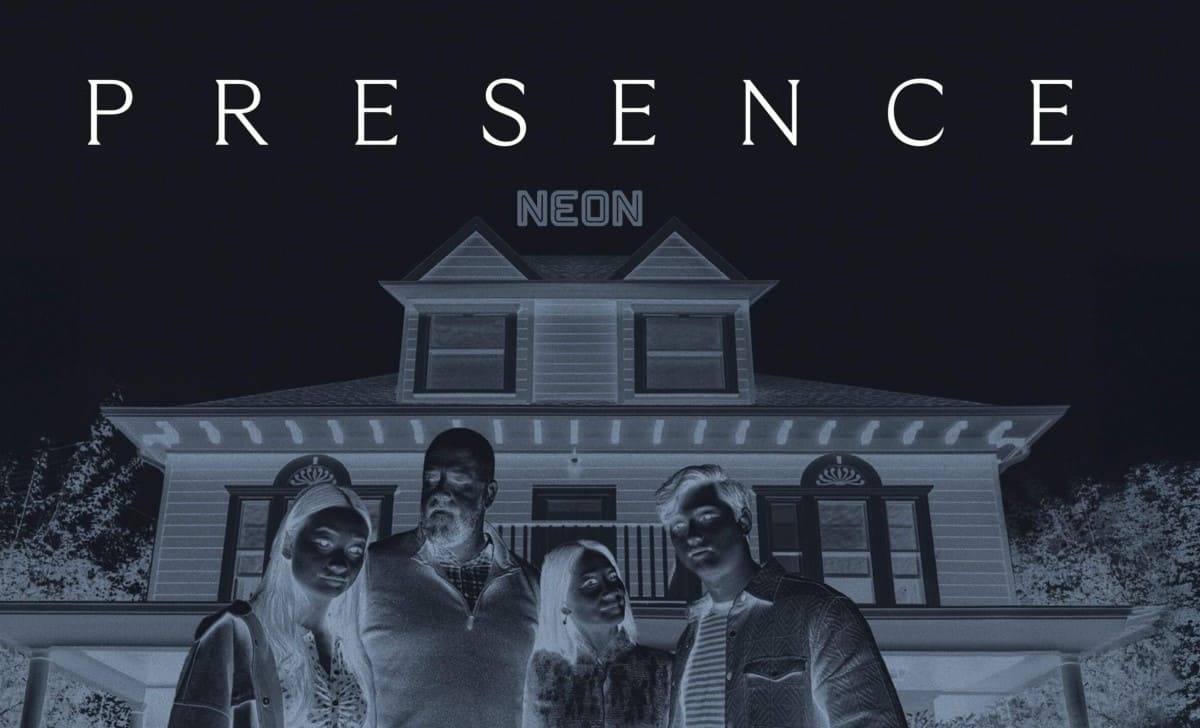 Póster de la película Presence. Créditos: Neon