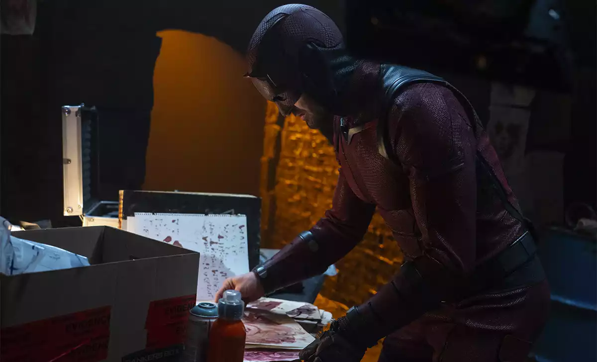 Daredevil en Daredevil: Born Again. Créditos: Disney/Marvel
