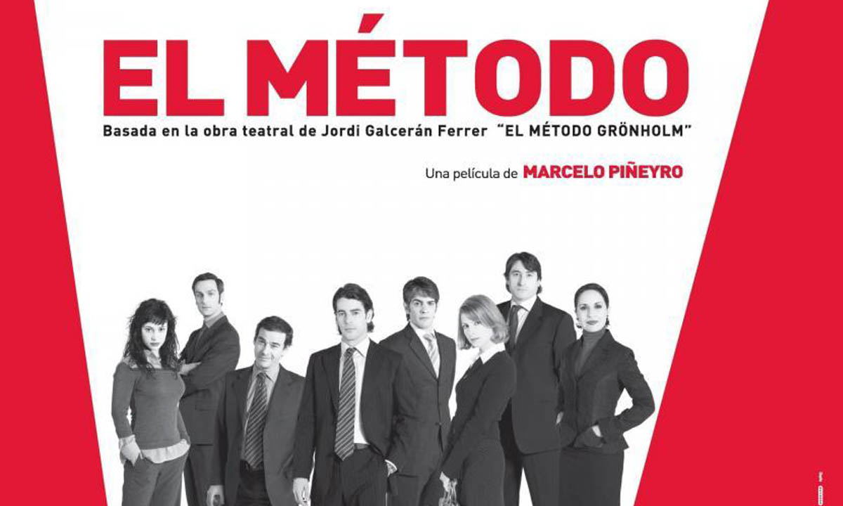 Cartel de El método. Créditos: Divisa.