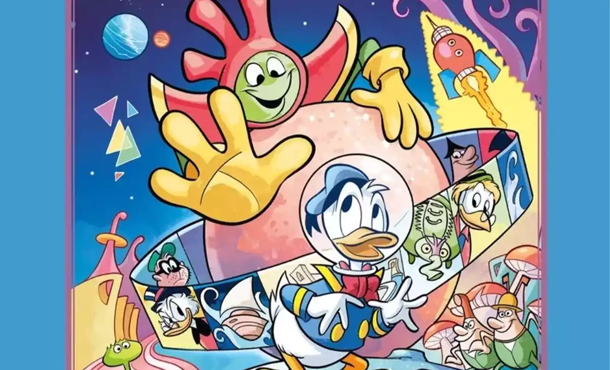 Portada de Donald contra Saturno. Créditos: Panini