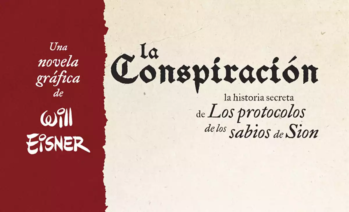 Portada de La conspiración de Will Eisner. Créditos: Norma Editorial