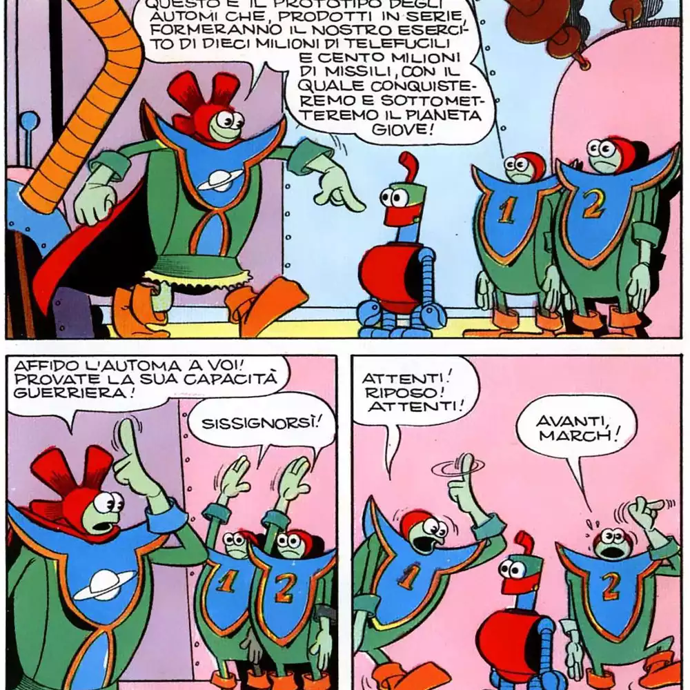 Rebo con sus secuaces. Créditos: Panini