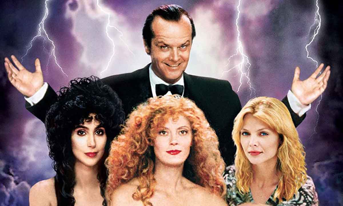 Cartel de Las brujas de Eastwick. Créditos: Arvi Licensing.