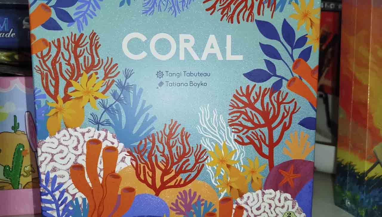 El juego de mesa 'Coral' distribuido por '2 Tomatoes Games'. Créditos: docpastor.com - Amamos la cultura pop