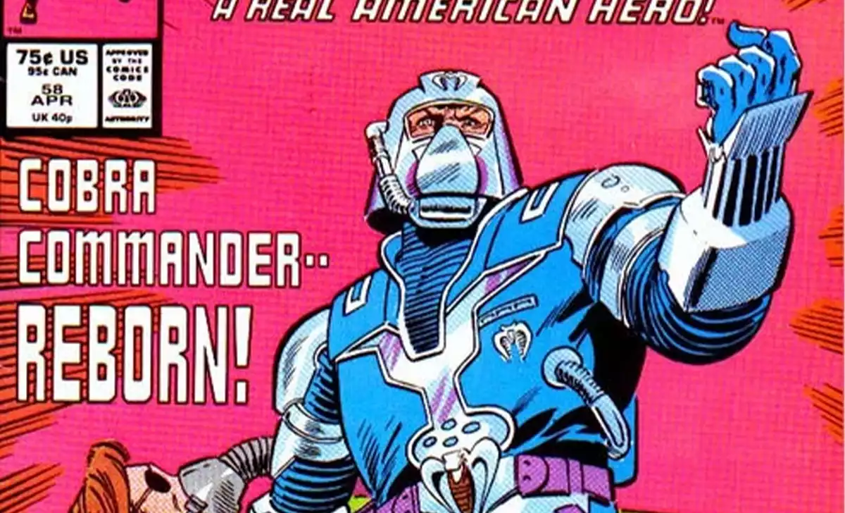 El Comandante Cobra con su armadura en los cómics. Créditos: Marvel
