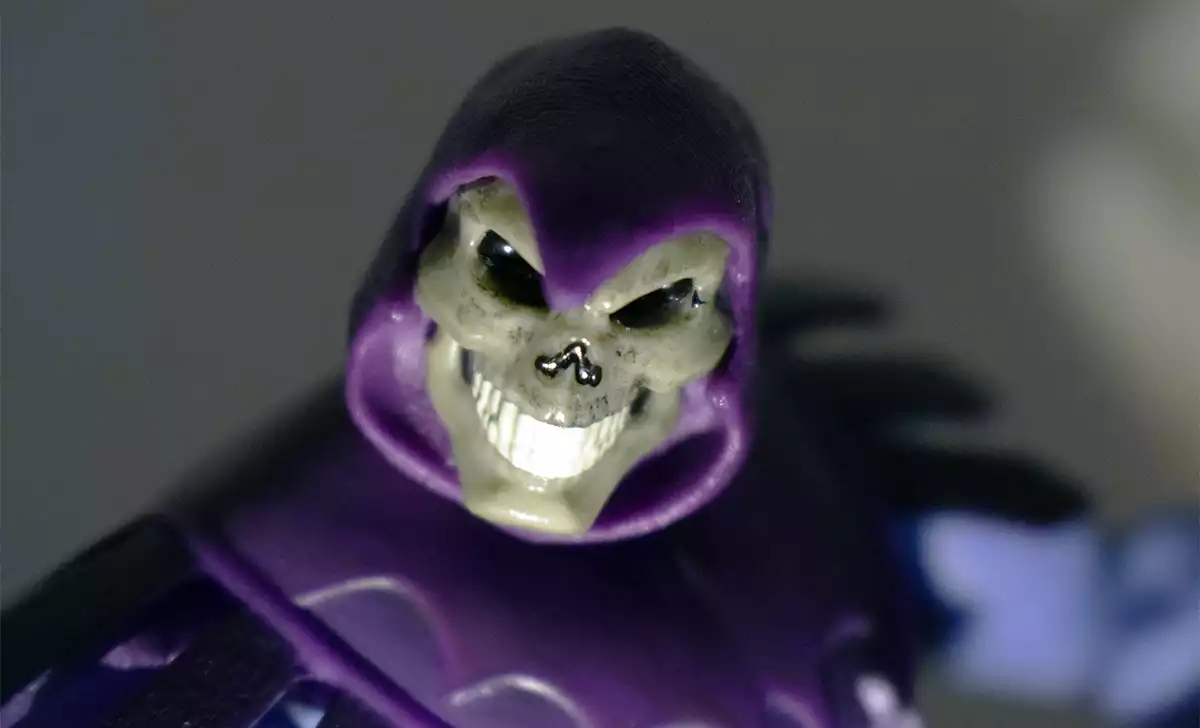 El Skeletor de Mattel y Netflix. Créditos: docpastor.com - Amamos la Cultura Pop
