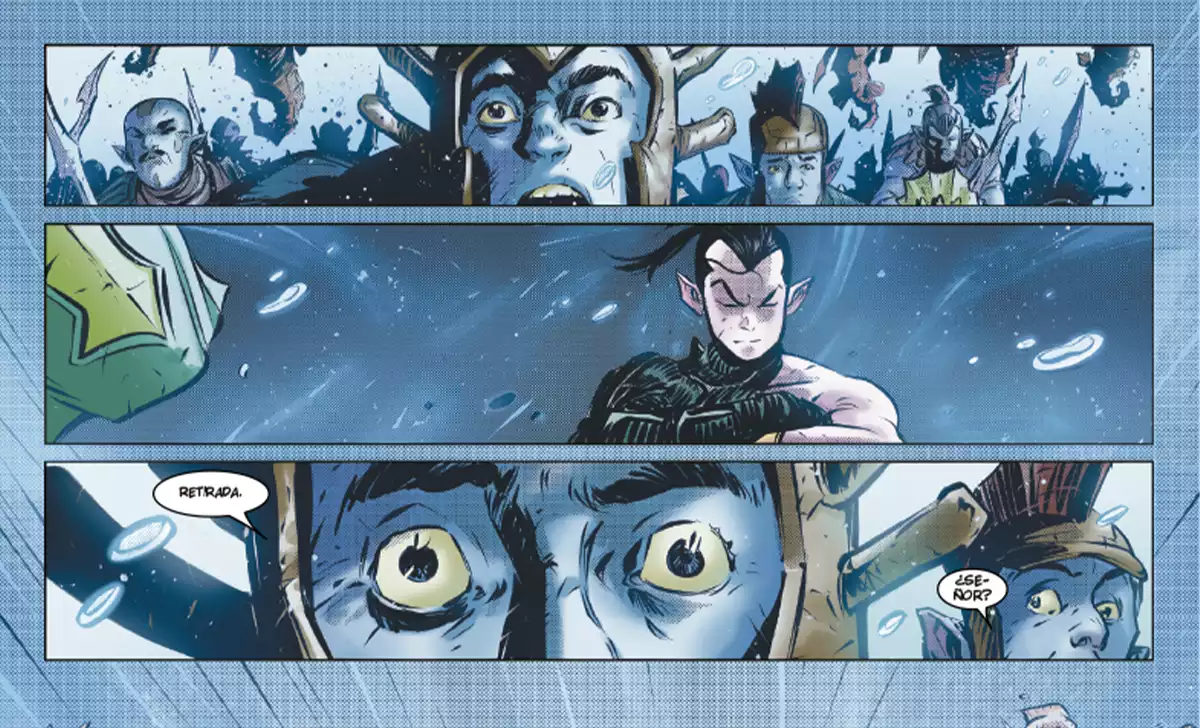 El pasado de Namor. Créditos: Panini