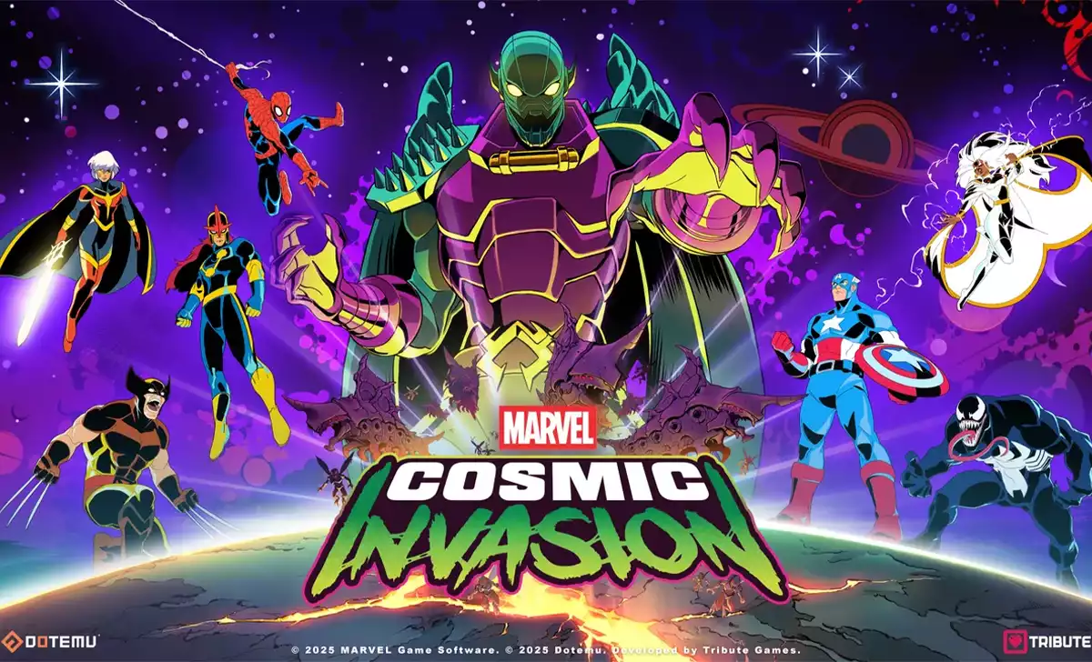 Imagen promocional de Marvel Cosmic Invasion. Créditos: Dotemu/Tribute Games