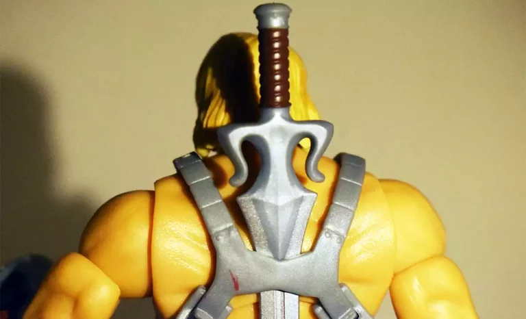 La icónica espada del poder de Masters del Universo. Créditos: docpastor.com - Amamos la Cultura Pop