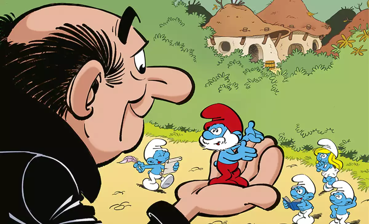 Portada de Gargamel, el amigo de Los Pitufos. Créditos: Norma