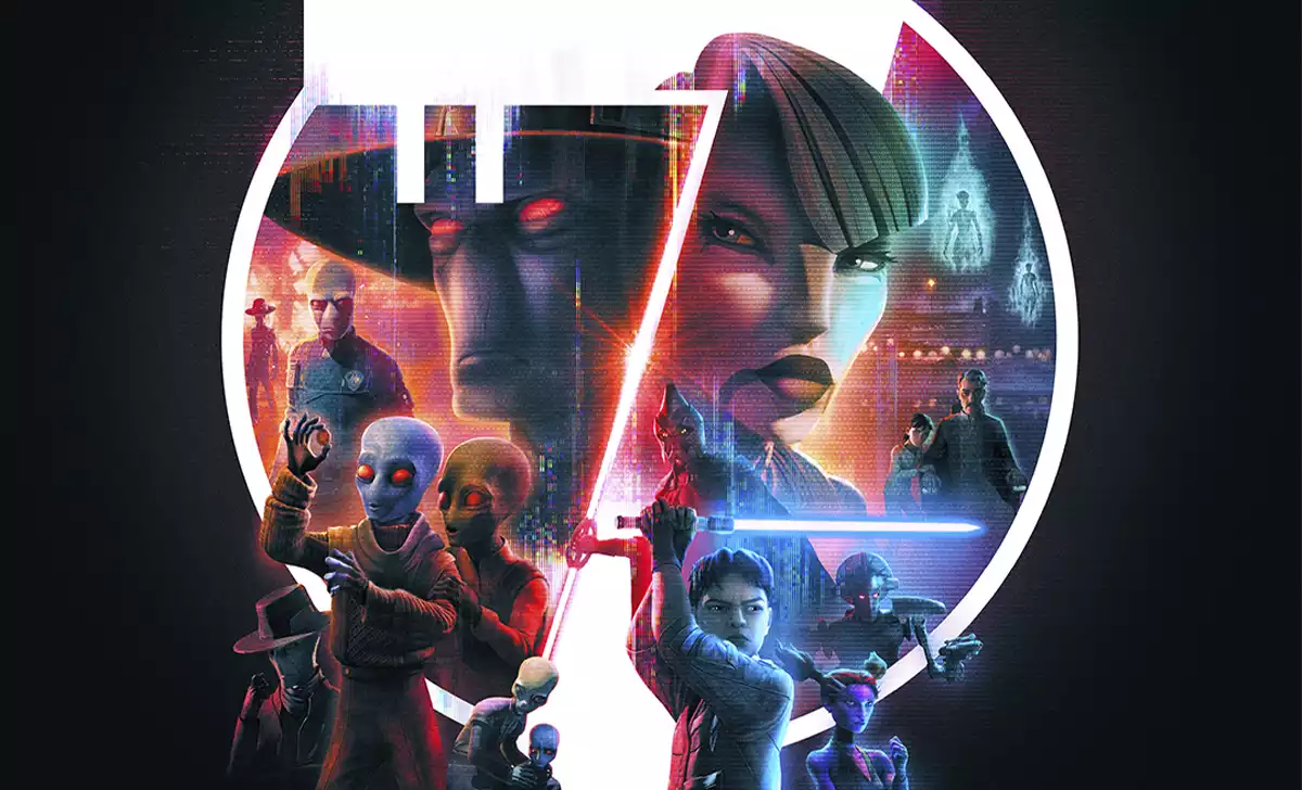 Poster promocional de Star Wras Crónicas del submundo. Créditos: Disney +