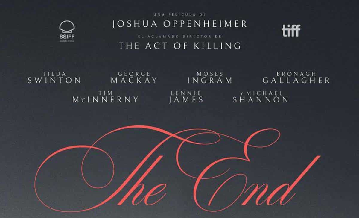 Cartel de The End. Créditos: Avalon.