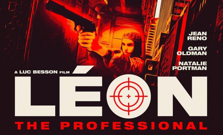 Fragmento de uno de los posters promocionales de El profesional (Léon). Créditos: Gaumont.