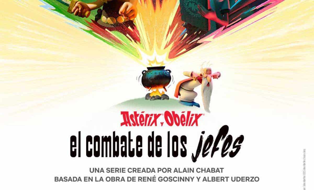 Cartel de Astérix y Obélix: El combate de los jefes. Créditos: Netflix.
