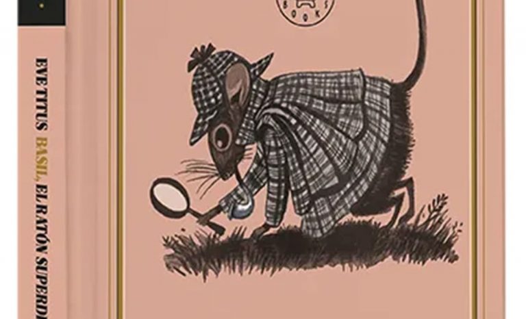 Portada de Basil el ratón superdetective. Créditos: Blackie Books.