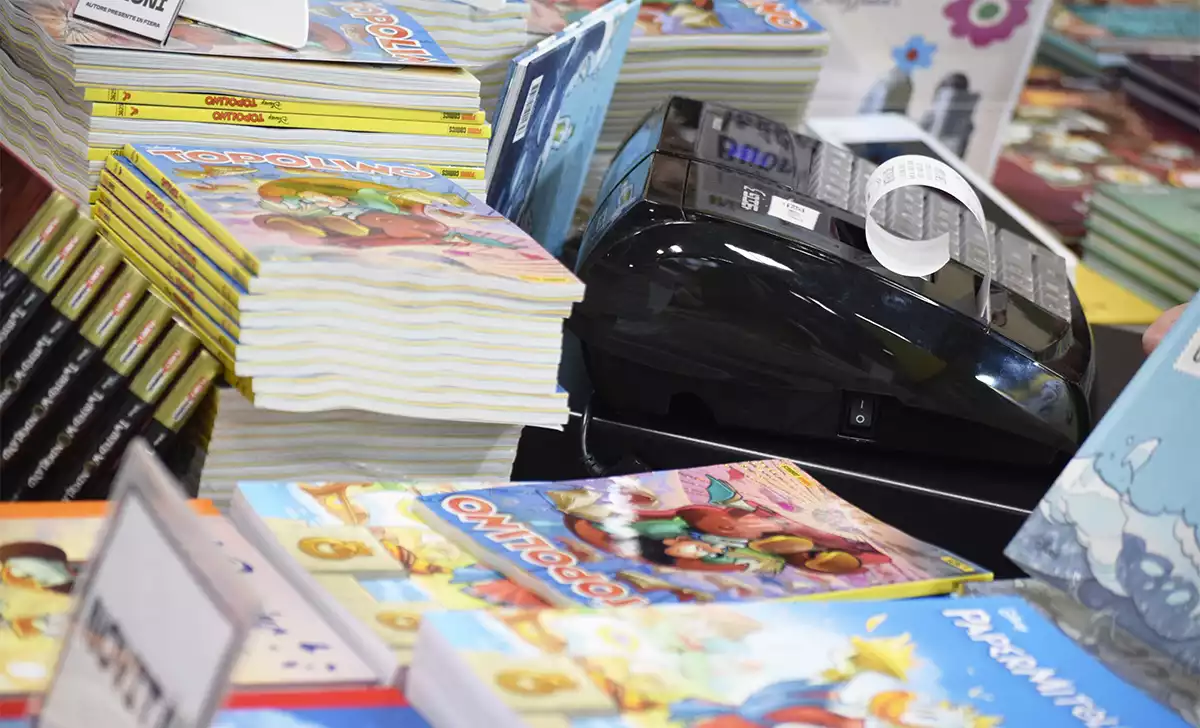 Ejemplares de la revista Topolino. Créditos: docpastor.com - Amamos la Cultura Pop
