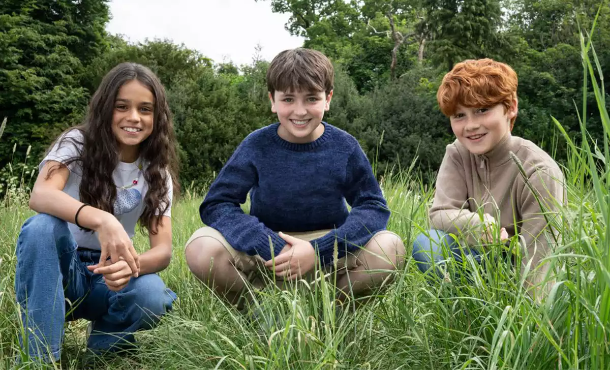 El nuevo trío protagonista de Harry Potter. Créditos: HBO