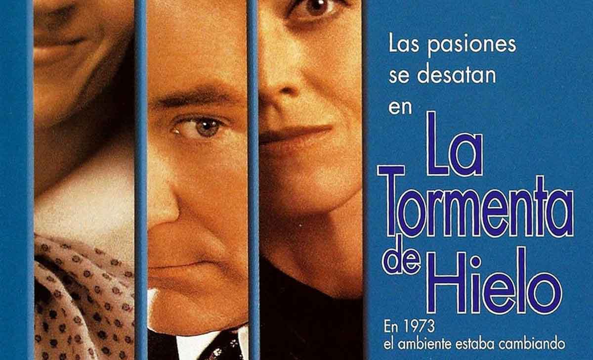 Cartel de La tormenta de hielo. Créditos: Divisa Home Video.