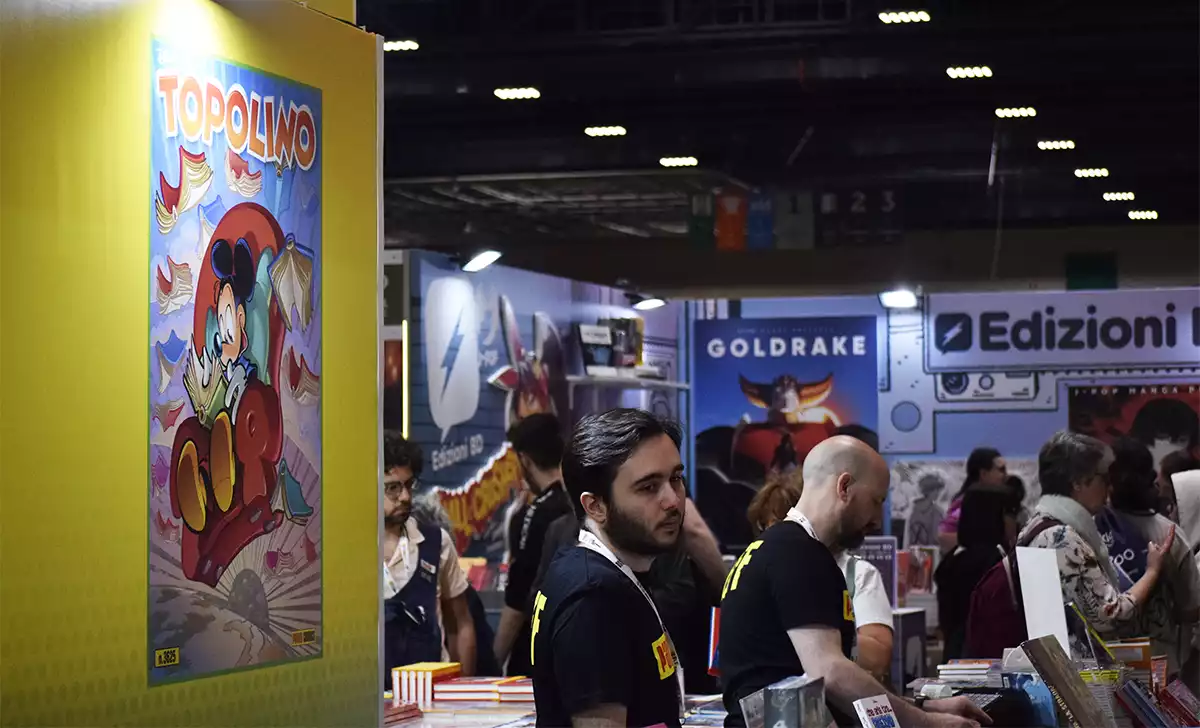 La Topolino (que no Don Miki) en el Salón del Libro de Turín. Créditos: docpastor.com - Amamos la Cultura Pop