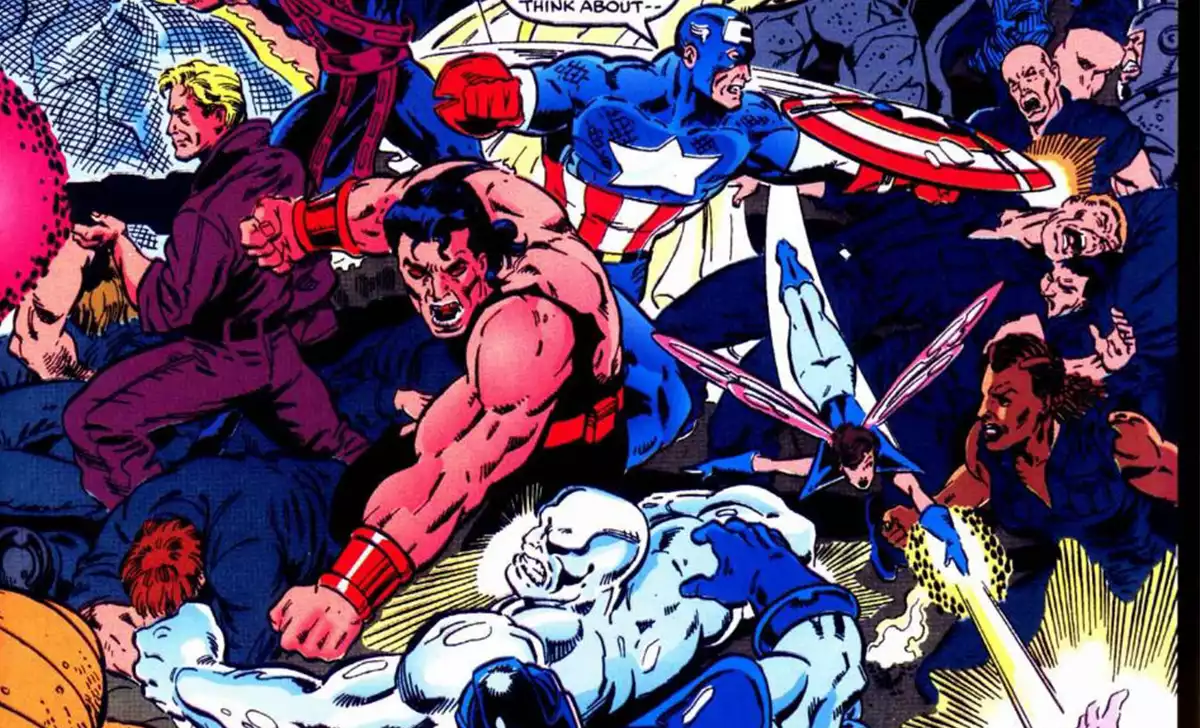 Los Vengadores contra todos. Créditos: Marvel/Panini