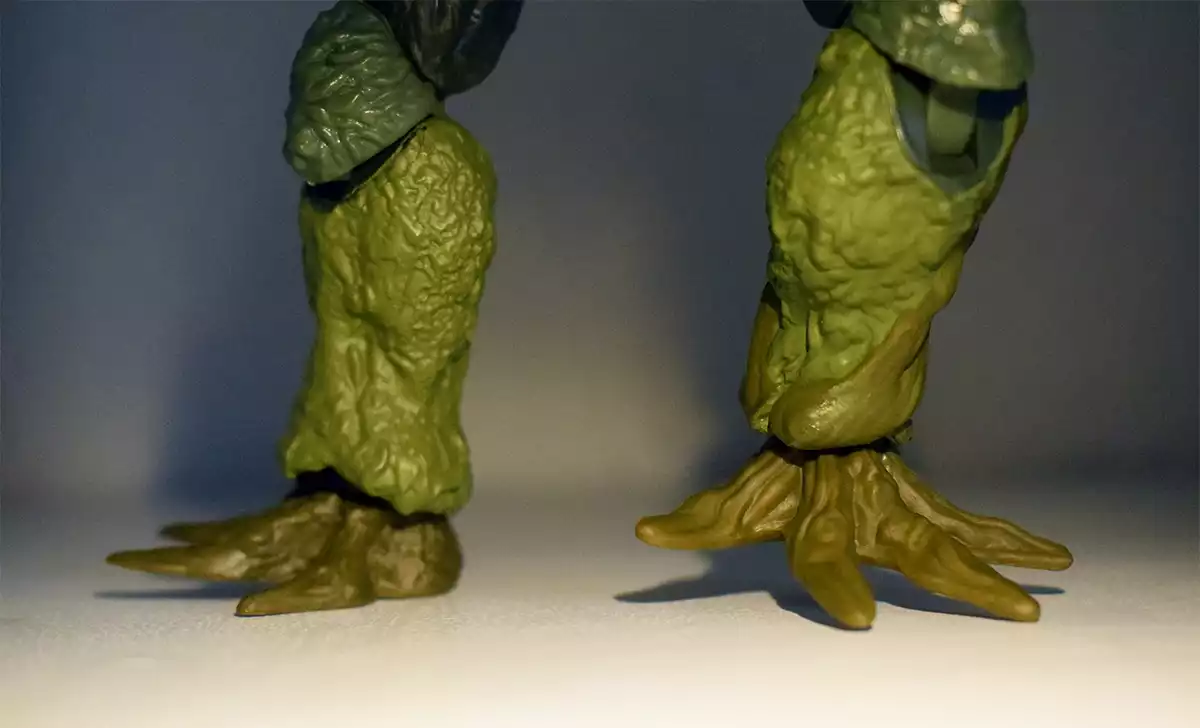 Los pies de Moss Man. Créditos: docpastor.com - Amamos la Cultura Pop