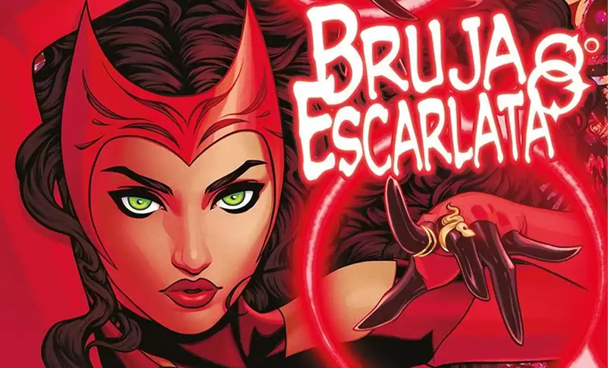 Portada de Bruja Escarlata Reina del caos. Créditos: Panini